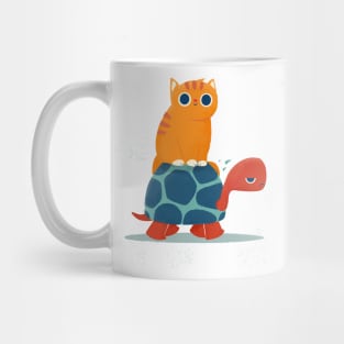 Fat Cat Turtle Mug